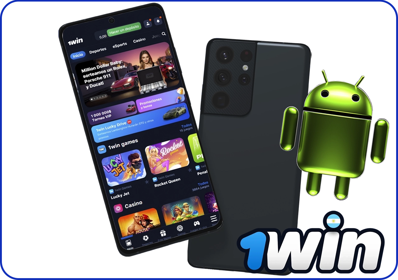 Cómo descargar la aplicación móvil 1Win para Android, paso 1